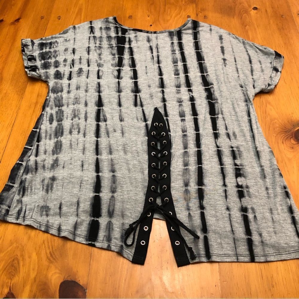 A.OK convolution Tie Dye Top - Picture 3 of 9